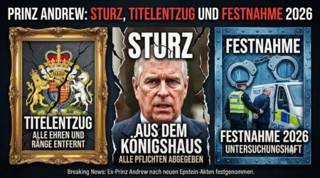 Prinz Andrew: Sturz, Titelentzug und Festnahme 2026 prinz andrew