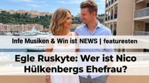 Egle Ruskyte: Wer ist Nico Hülkenbergs Ehefrau? Egle Ruskyte