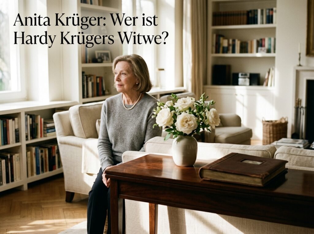 Anita Krüger: Wer ist Hardy Krügers Witwe? anita krüger